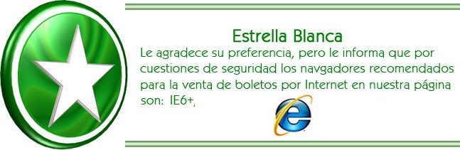 Estrella Blanca: Larga vida al Internet Explorer 6