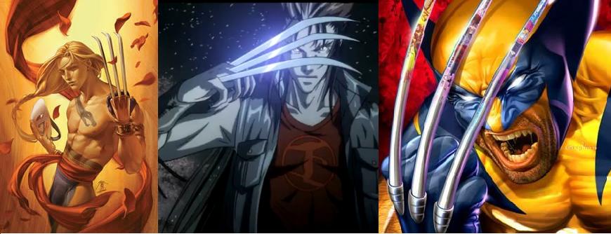 Iron Man y Wolverine Versión anime