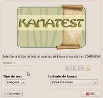 Test Kana