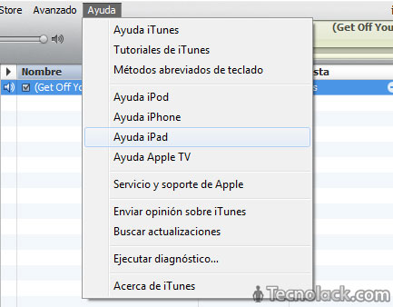 iTunes con soporte para iPad