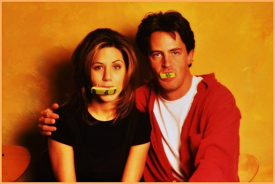 Chandler y Rachel