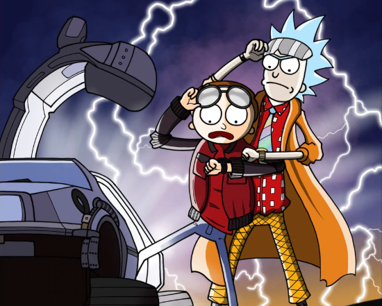 Rick and Morty - Back to the future