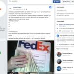 Estafa Facebook - Fedex